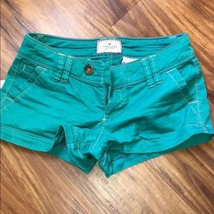 AEO cute blue/green shorts!💙💚